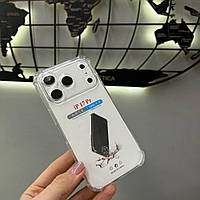Прозорий чохол для iPhone 17 Pro,якісний прозорий чохол для Айфон 17 Про