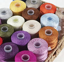 Нитки для шкіри, в'язання, для вишивки по канві