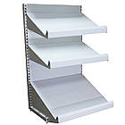 Овочевий стелаж 1900х1200 мм ТИП 1 приставний стелаж Рістел, стелаж торговий в магазин, стелаж з овочевими кошиками, фото 2