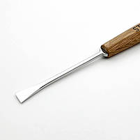 Стамеска кована для різьби по дереву плоска Риб'ячий хвіст 15 мм №1 STRYI Maestro, фото 2