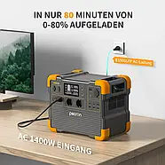 Портативна зарядна станція повербанк Pecron 2200 Вт, 1536 Вт/ч для дому, кемпінгу, фото 5