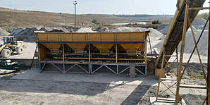 приймальні бункера (початок процесу)