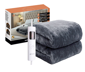 Електрична ковдра плед із підігрівом 180 x 130 см Ruhhy 85 W