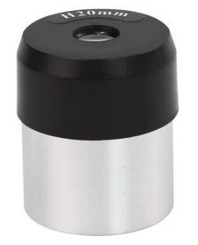 Окуляр H 20 мм 1.25" для телескопа, схем Гюйсена, різь для фільтра