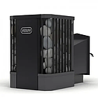 Банна піч для лазні та сауни Vesuvi Ребро 15 м³ з виносом 240 мм і панорамним склом, фото 4