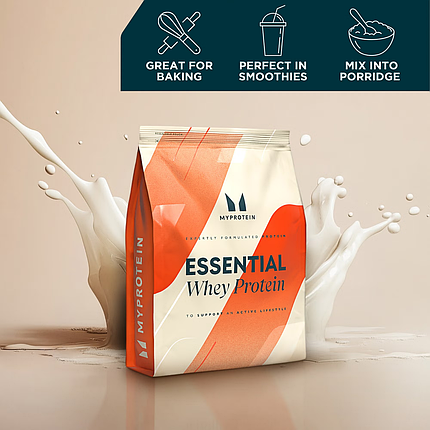 Сироватковий протеїн MyProtein Essential Whey Protein 2500 г ( смак Полуничний крем ), фото 2