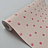 Шпалери флізелінові миючі 0.53 × 10.05 м Marburg 54109, бежеві з рожевим — для спальні, вітальні, дитячої, фото 5