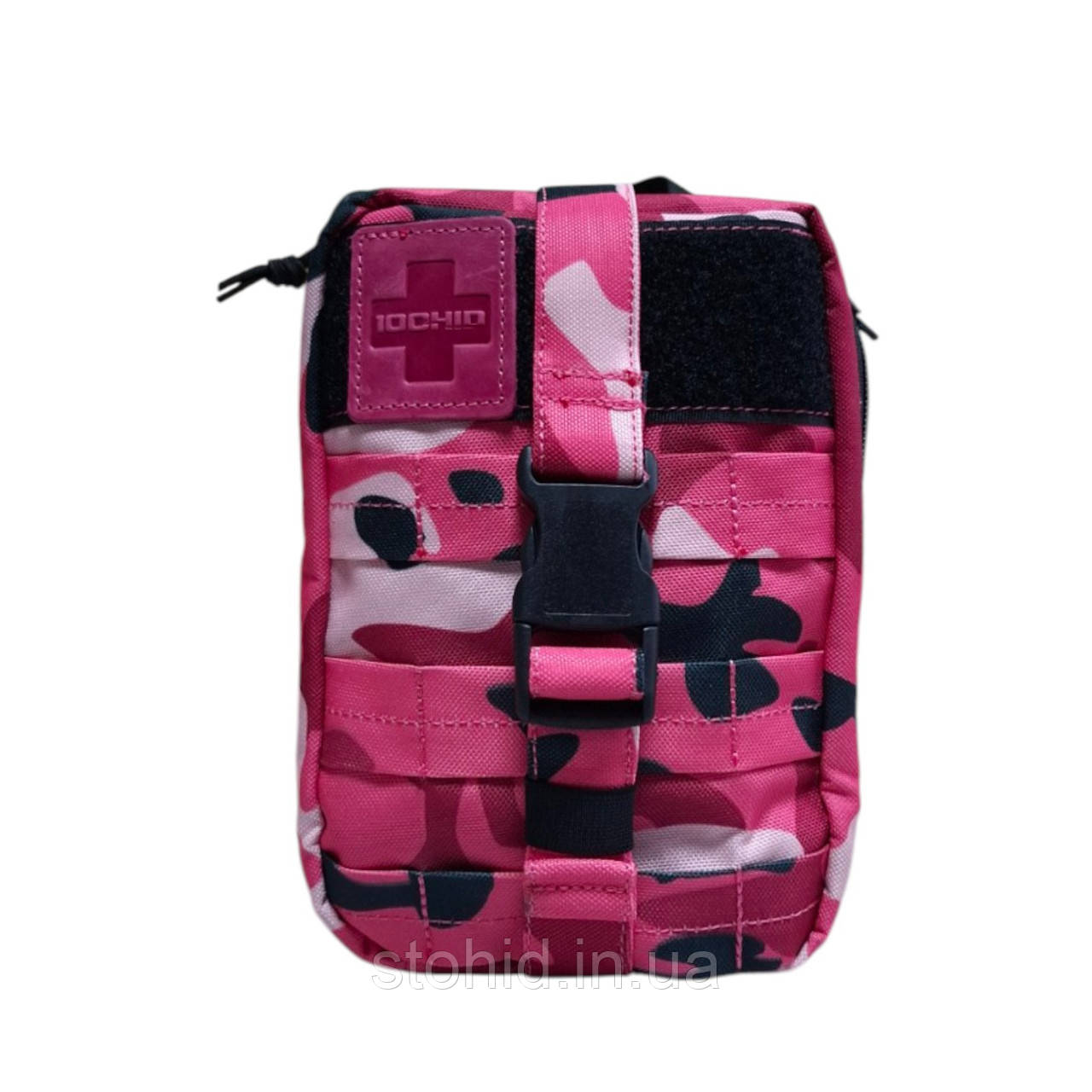 Рожевий мультикам аптечка, рожевий підсумок індивідуальної аптечки IFAK, аптечний підсумок для цивільних, дівчат, жінок Стохід, фото 1