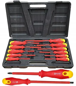 Набір ізольованих викруток 11 ел Silver S10869