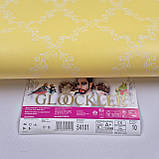 Шпалери вінілові на флізеліні 0.53 × 10.05 м Marburg 54101, жовті — для спальні, кухні, вітальні, фото 6