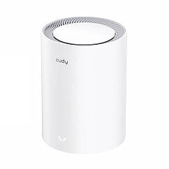 Дводіапазонний маршрутизатор WiFi Mesh-система WiFi 6 2.5G Cudy M3000 AX3000 (1-Pack) Білий