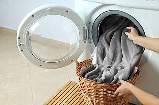 Електроковдра Велика Сіра 180x160см 160Вт Двостороння 9 Режимів Таймер РК Пульт Прати в Машині, фото 5