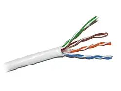Кабель UTP, CCA, для внутрішньої прокладки, 4x2x0,51 мм, Atcom Standard, 6-а категорія (до 1Gb/s), бухта 305 м (16382)