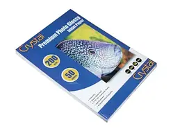 Фотопапір Crystal, глянсовий, A5 (15x21), 200 г/м², 50 арк (GL-A5-200-50)