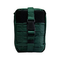 Зелена аптечка, смарагдовий підсумок індивідуальної аптечки IFAK, аптечний підсумок для цивільних, дівчат, жінок Стохід