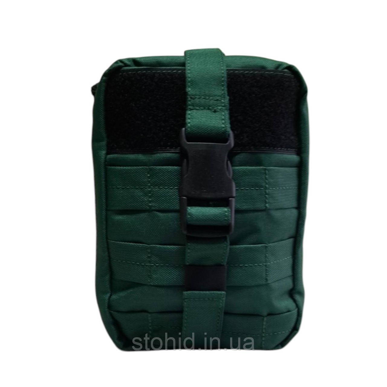 Зелена аптечка, смарагдовий підсумок індивідуальної аптечки IFAK, аптечний підсумок для цивільних, дівчат, жінок Стохід, фото 1