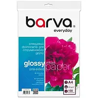 Фотопапір Barva, глянсовий, A4, 230 г/м², 100 арк, серія "Everyday" (IP-CE230-141)