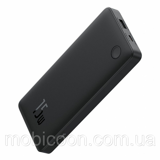 Павербанк 10000mAh Baseus Airpow Lite 10000 mAh 15W Black, фото 1