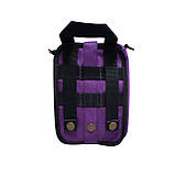 Фіолетова аптечка, підсумок індивідуальної аптечки IFAK, аптечний підсумок для цивільних, дівчат, жінок Стохід, фото 3