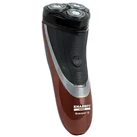 Електробритва Новий Харків НХ-8508 Фаворит-Q Red, 6W, роторна, сухе гоління, 3 головки для гоління, подвійні леза, плаваюча