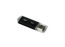 Флеш накопичувач USB 16Gb Silicon Power Ultima U02, Black, USB 2.0 (SP016GBUF2U02V1K)