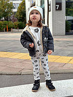 Черевики з натуральної шкіри антиварусні з фіксацією п'ятки ортопедичні на липучках 22 розмір демісезонні, фото 5