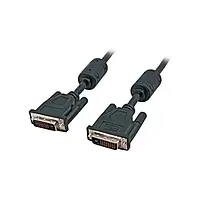 Кабель DVI — DVI, Black, DVI-D, 2 фериті, 3.0 м