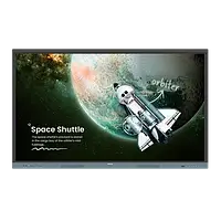 Інтерактивна дошка BenQ RE7504, 75", 3840x2160 (IPS, 8 мс, 10-bit, 9H) , 8Gb / 64Gb, 2x20 Вт, GLan, VGA / 4xHDMI, 2xType-C (65 Вт)