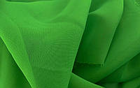 Ткань Шифон однотонный Зеленый (трава)