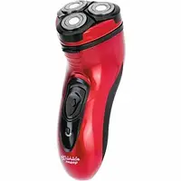 Електробритва Новий Харків НХ-8503 Лидер Red, 3W, роторна, сухе гоління, 3 головки для гоління, подвійні леза, плаваюча
