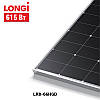 Монокристалічна сонячна панель LONGi Solar LR8-66HGD-615 Mono Bifacial(615 Вт) двостороння, фото 8
