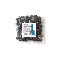 Накінечник втулочний з ізоляцією для двох дротів TE 1.5/8 чорний 100шт