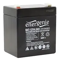 Акумуляторна батарея EnerGenie, 12V, 4.5 Агод, AGM, T2, 100x89x70 мм, 1.4 кг (BAT-12V4.5AH)