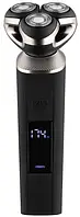 Електробритва Ardesto SHRR-B8WDR, Black, роторна, сухе/вологе гоління, 3 головки, LCD дисплей, технологія Direct Drive,