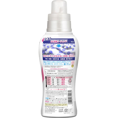 Кондиціонер для білизни Lion Soflan Premium Deodorizer Zero, квітково-ягідний аромат, 550 мл. (319962), фото 2