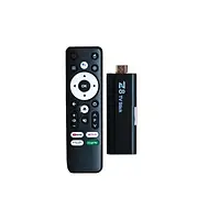 ТБ-приставка iATV Z8 Stick, Black, Allwinner H618 (4 ядра), 2Gb, 16Gb, WiFi 5 / Bluetooth 5.2, 1xUSB 2.0, Android 12, пульт ДК з