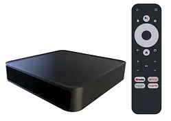 ТБ-приставка Dcolor GD2 Amlogic S905Y4, 2Gb/32Gb, Wi-Fi 2.4G +5G +100 Mb, USB2.0x2, AV, Mali-G31, HDMI, Bluetooth пульт голосове