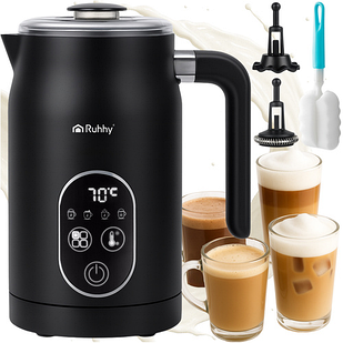 Капучинатор - електричний спінювач молока з дисплеєм 500 Вт Ruhhy 26649