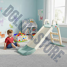 Гірка дитяча пластикова Долоні 140 см. (0140/18) Бежево-м'ятна, фото 4