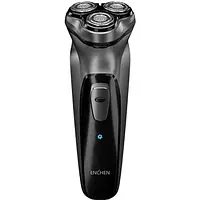 Електробритва Xiaomi Enchen BlackStone-C, Black, час заряджання акумулятора 1 година, час роботи від акумулятора 90 хв, індикатор