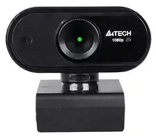 Веб-камера A4Tech PK-925H Black, 1.3 Mpx, 1920x1080, USB 2.0, вбудований мікрофон, кріплення 1/4'' під штатив, Fixed Focus скляна