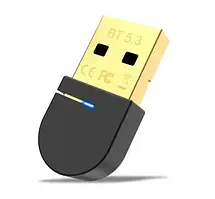 Адаптер USB Bluetooth, STLab, v5.3, Black, Slim (BT-5.3)