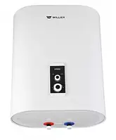 Водонагрівач Willer EVH100R Spring, 2000W, 100л, універсальний, мокрий ТЕН, 2 ТЕНи, плаский, механічне керування, 3 режими