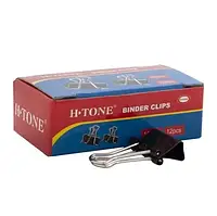 Біндери H-Tone Black, 15 мм, 12 шт, скріплюють до 40 аркушів (80 г/м²) (JJ40316-15)