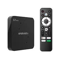 ТБ-приставка Mini PC - iATV G7 mini Amlogic 905W2, 2Gb/16Gb, Wi-Fi 2.4G +5G +100 Mb, USB2.0x2, AV, Mali-G31, HDMI, Bluetooth пульт