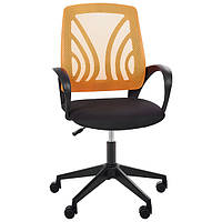 Крісло Ion сидіння А-1/спинка Сітка жовтогаряча