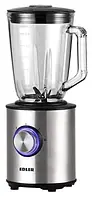 Блендер стаціонарний Edler EDSB-9877, Steel, 800W, 2 швидкості, ємність чаши 1.5л, чаша скляна, режим пульсація, подрібнювач