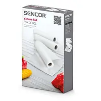 Плівка для вакуумування Sencor SVX 300CL, довжина - 2 м, ширина - 20 см, 3 рулони