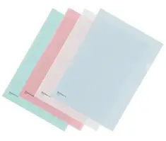 Папка-куток пластикова A4, Green, Comix (E310-G)