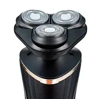 Електробритва Новий Харків НХ-8526 Фаворит S Black, 6W, роторна, сухе гоління, 3 плаваючі головки для гоління, плаваючі подвійні